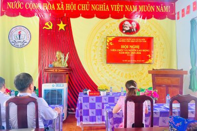 HỘI NGHỊ VIÊN CHỨC VÀ NGƯỜI LAO ĐỘNG NĂM HỌC 2025 – 2026 TRƯỜNG TIỂU HỌC LÊ VĂN TÁM