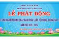 TRƯỜNG TH LÊ VĂN TÁM TỔ CHỨC LỄ PHÁT ĐỘNG NGHIÊM CHỈNH CHẤP HÀNH PHÁP LUẬT VỀ PHÒNG, CHỐNG MA TÚY