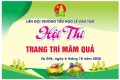 LIÊN ĐỘI TRƯỜNG TIỂU HỌC LÊ VĂN TÁM TỔ CHỨC HỘI THI MÂM QUẢ DƯỚI CỜ